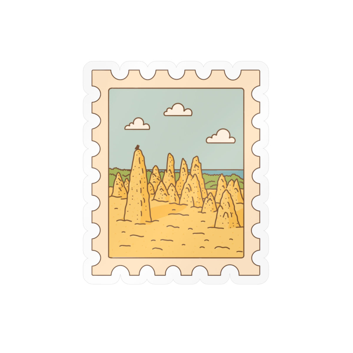 Pinnacles Sticker