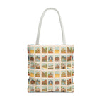 WA Stamp Pattern Tote Bag