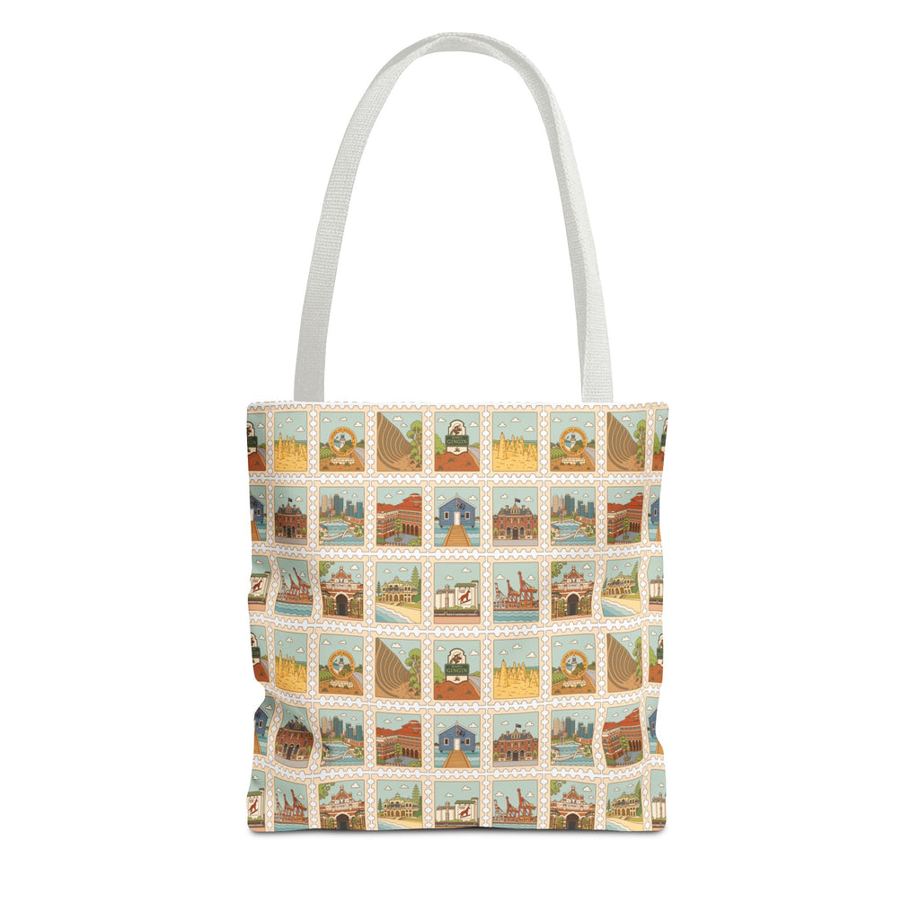 WA Stamp Pattern Tote Bag