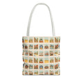WA Stamp Pattern Tote Bag