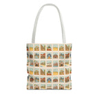WA Stamp Pattern Tote Bag