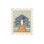 Blue Boat House Crawley Sticker