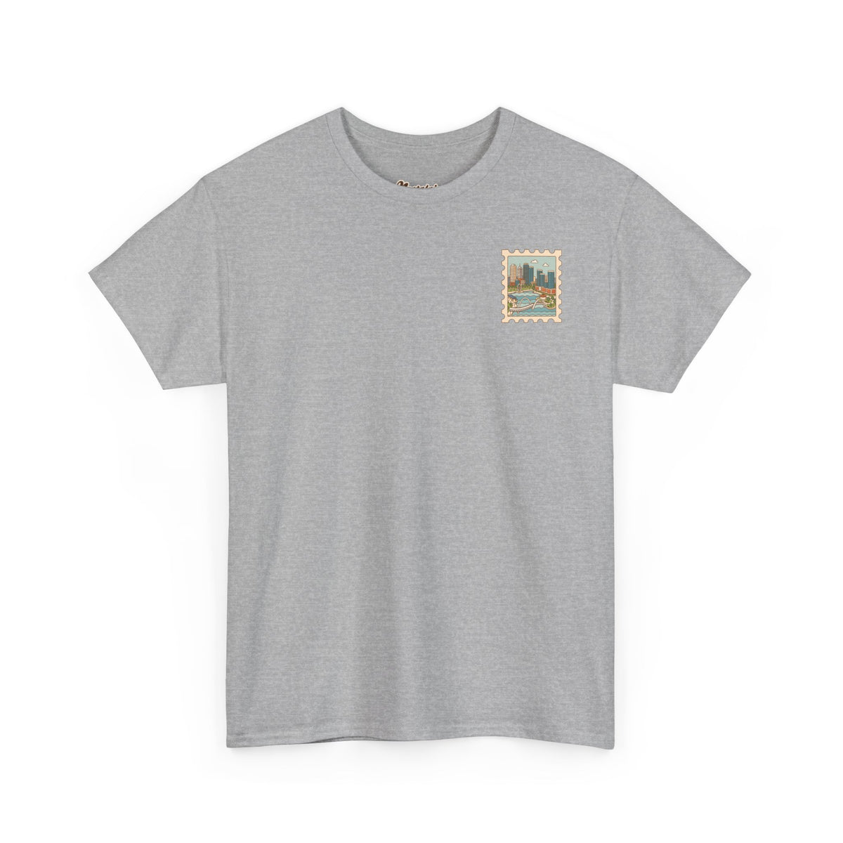 Elizabeth Quay 100 % Cotton Shirt Unisex