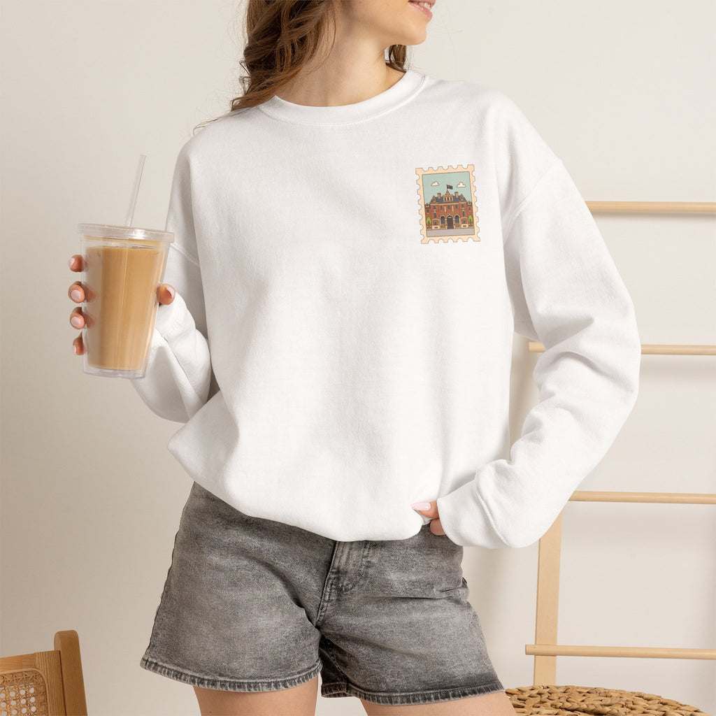 COMO Treasury Building Unisex Crewneck Sweatshirt