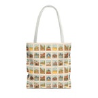 WA Stamp Pattern Tote Bag