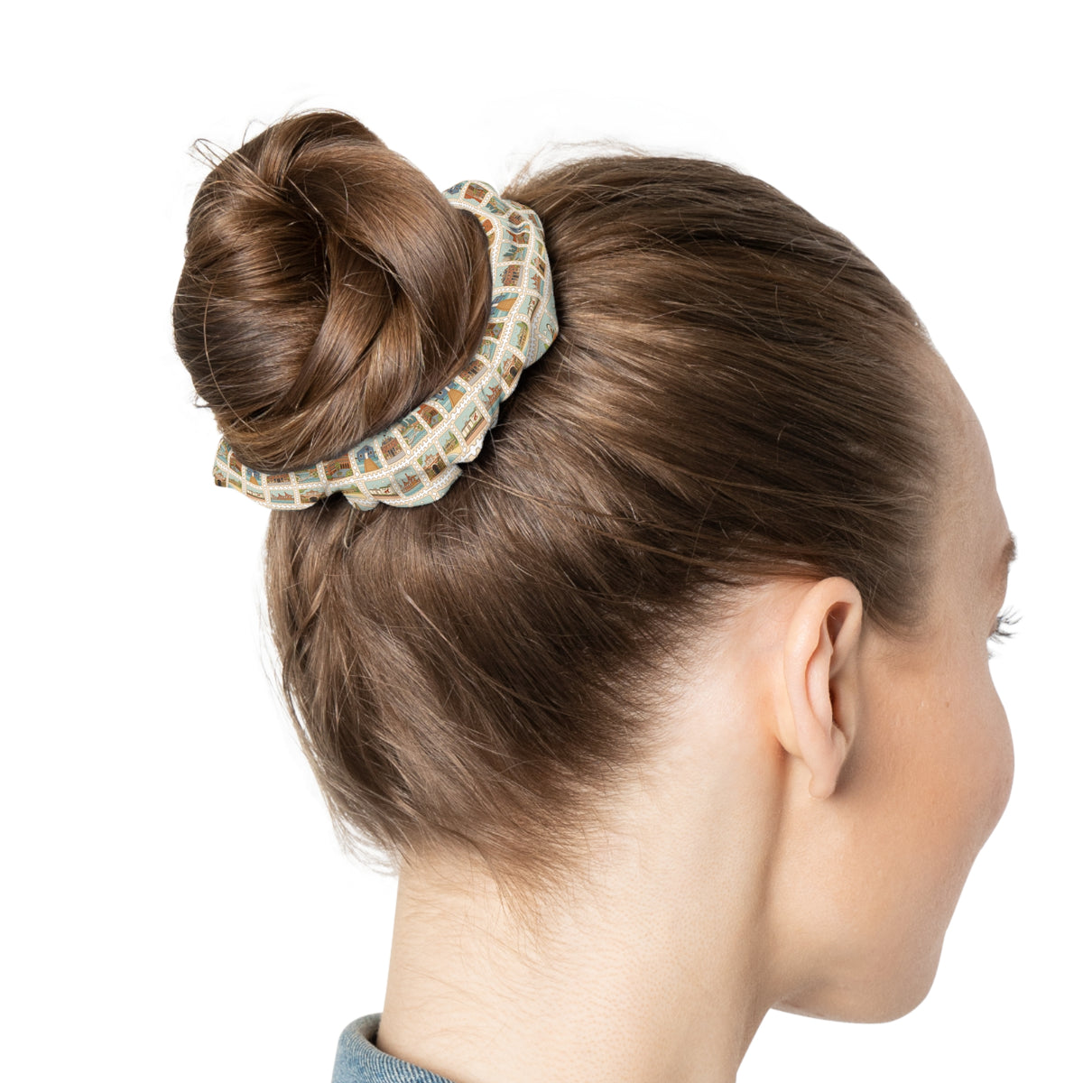 WA Stamp Scrunchie