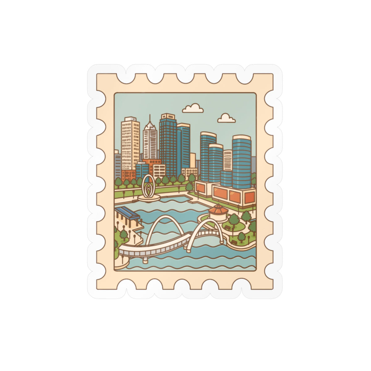 Elizabeth Quay Sticker
