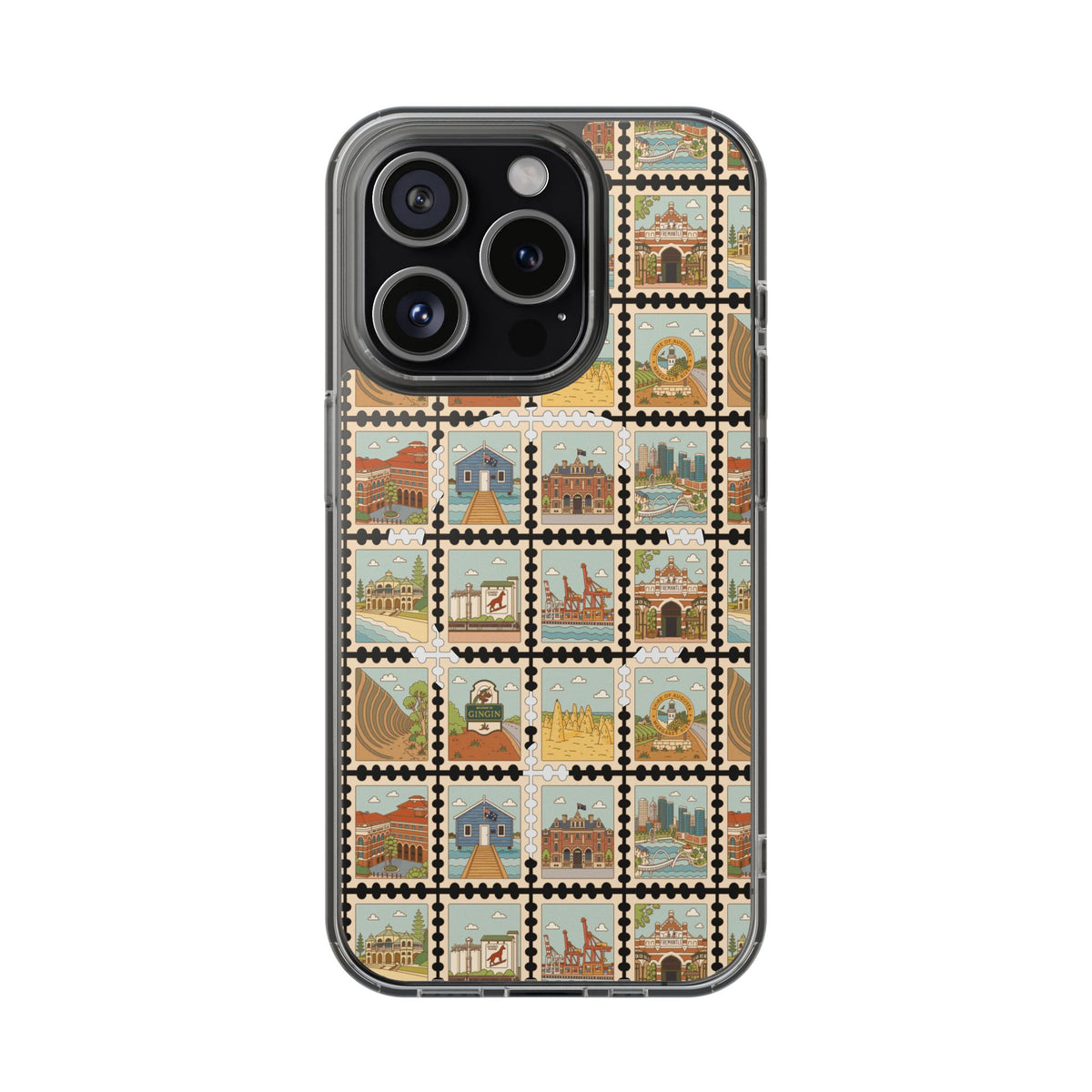 Phone Case Clear Magnetic Impact-Resistant