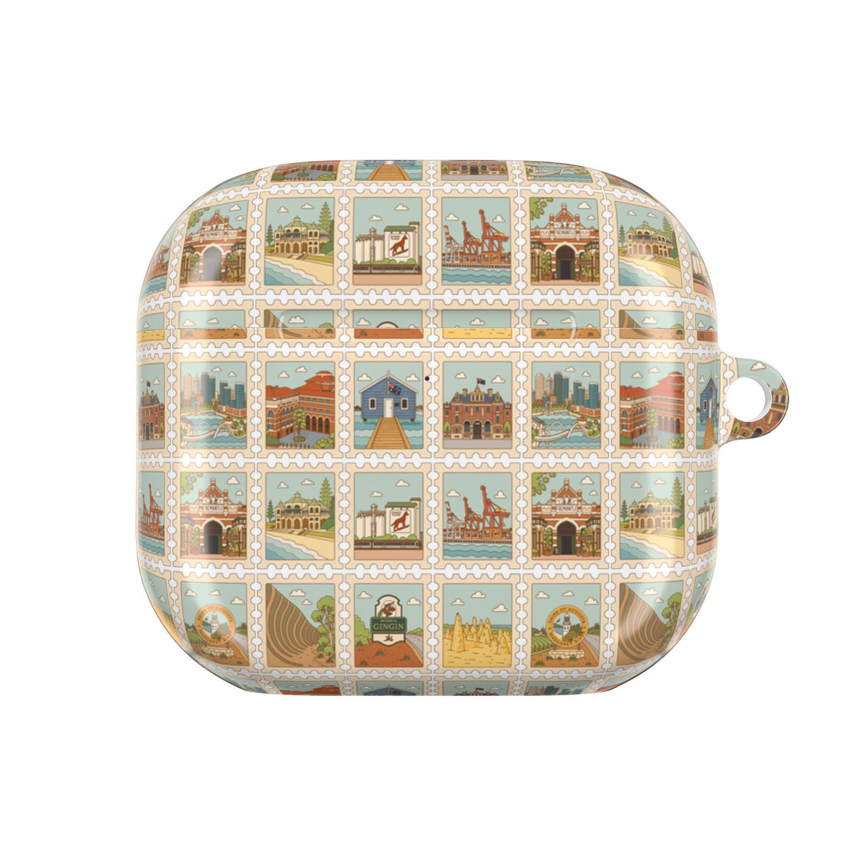 WA Stamp AirPods Case