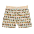 WA Stamp Men's Mid-Length Swim Shorts