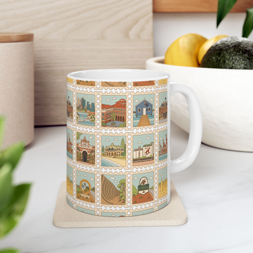 WA Stamp Collection Mug 11oz & 15oz
