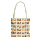 WA Stamp Pattern Tote Bag