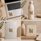 Wave Rock Sticker