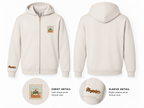 Gingin Unisex Full-Zip Hoodie