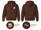 Gingin Unisex Full-Zip Hoodie