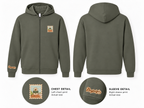 Gingin Unisex Full-Zip Hoodie