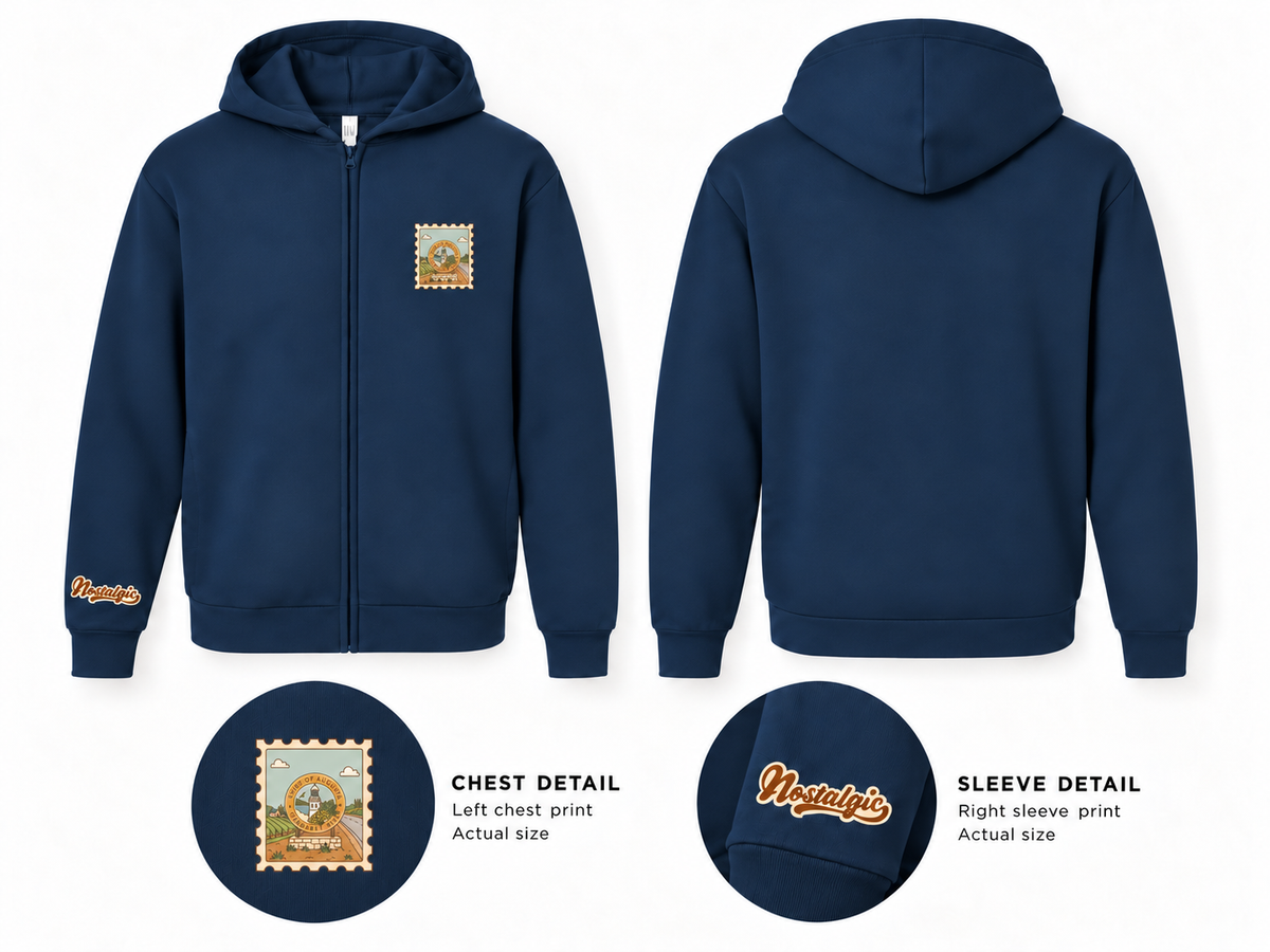 Margaret River Unisex Full-Zip Hoodie