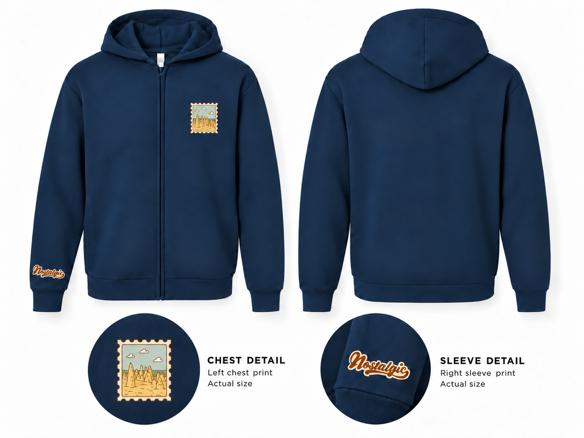 Pinnacles Unisex Full-Zip Hoodie
