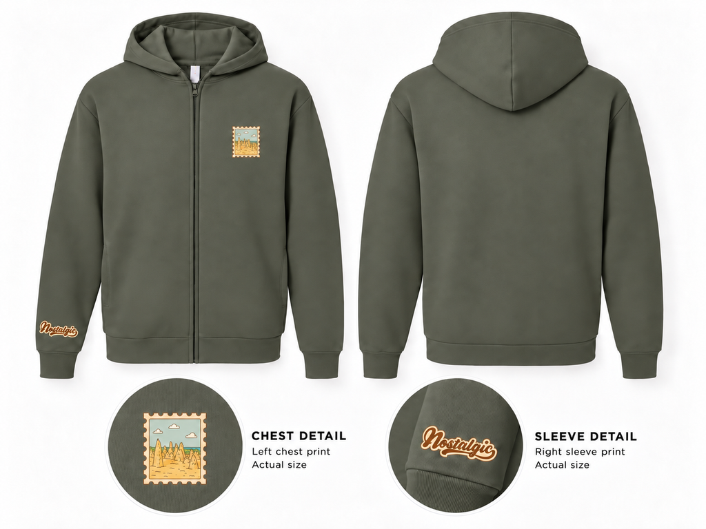 Pinnacles Unisex Full-Zip Hoodie
