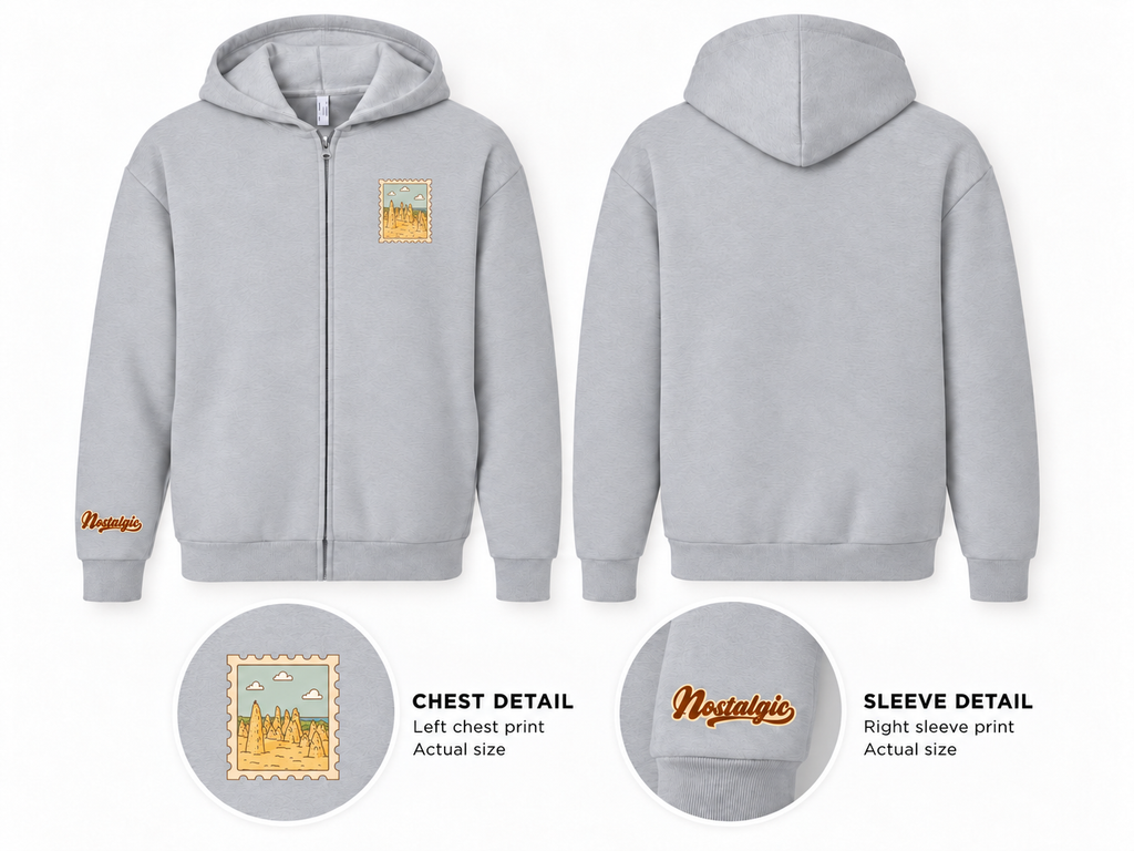 Pinnacles Unisex Full-Zip Hoodie