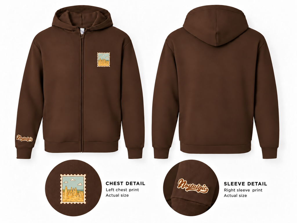 Pinnacles Unisex Full-Zip Hoodie