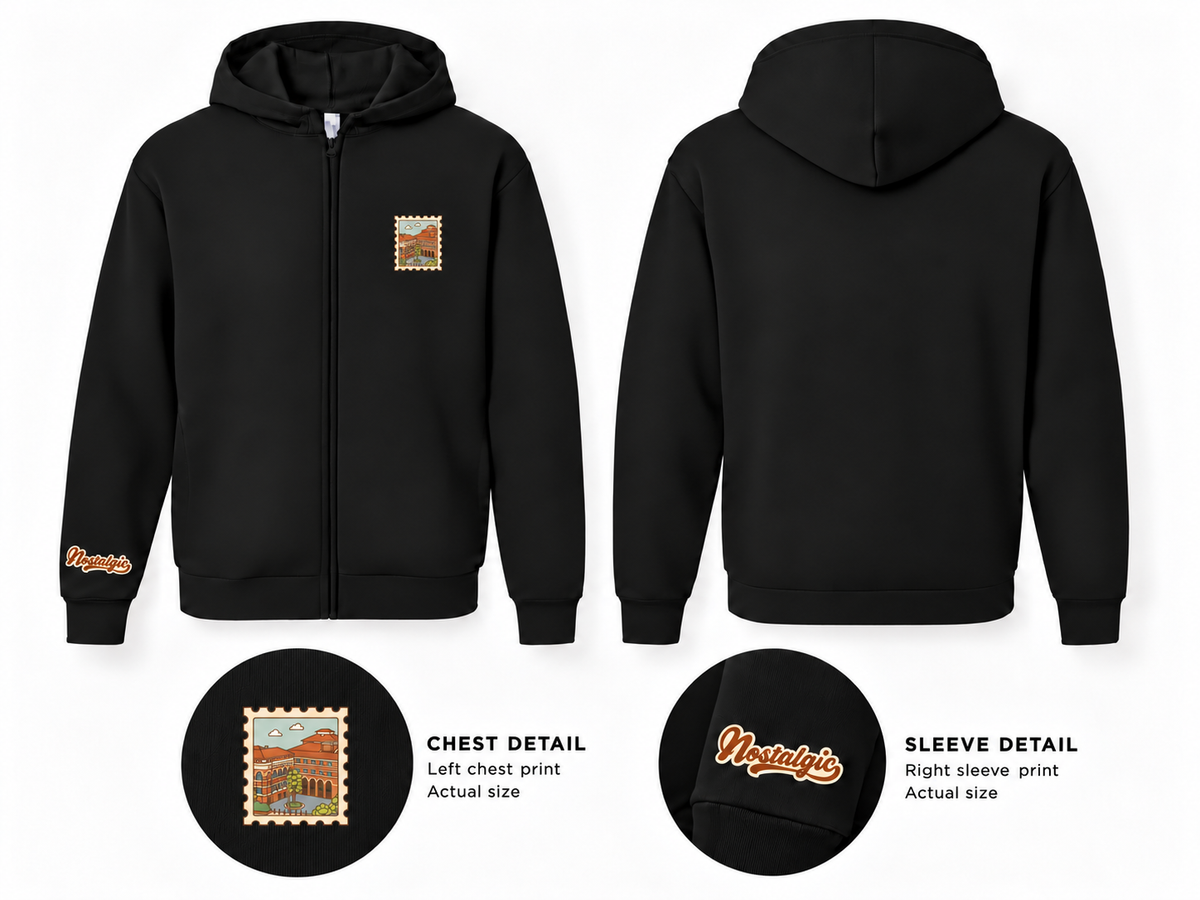 Swan Brewery Unisex Full-Zip Hoodie