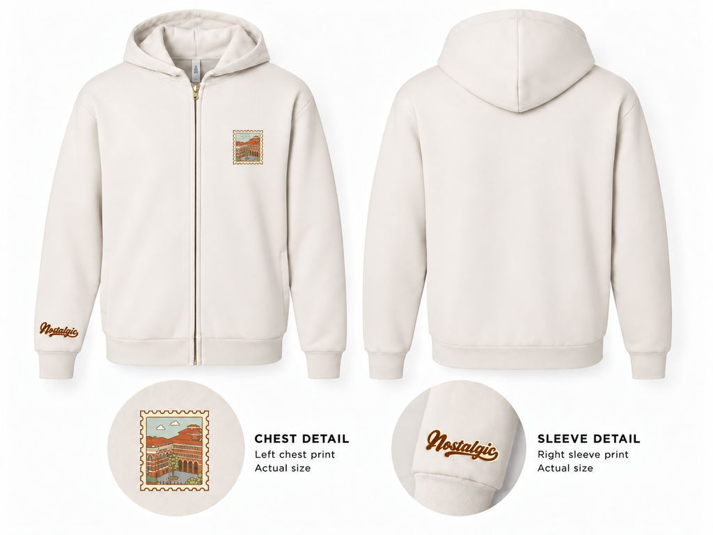 Swan Brewery Unisex Full-Zip Hoodie