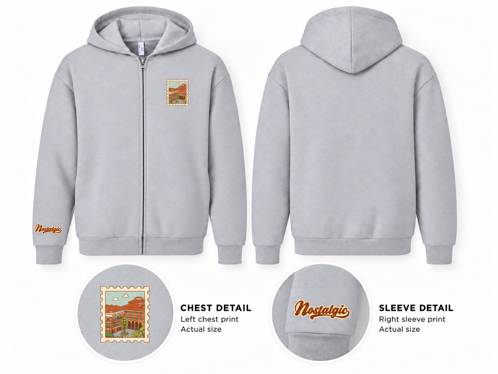 Swan Brewery Unisex Full-Zip Hoodie