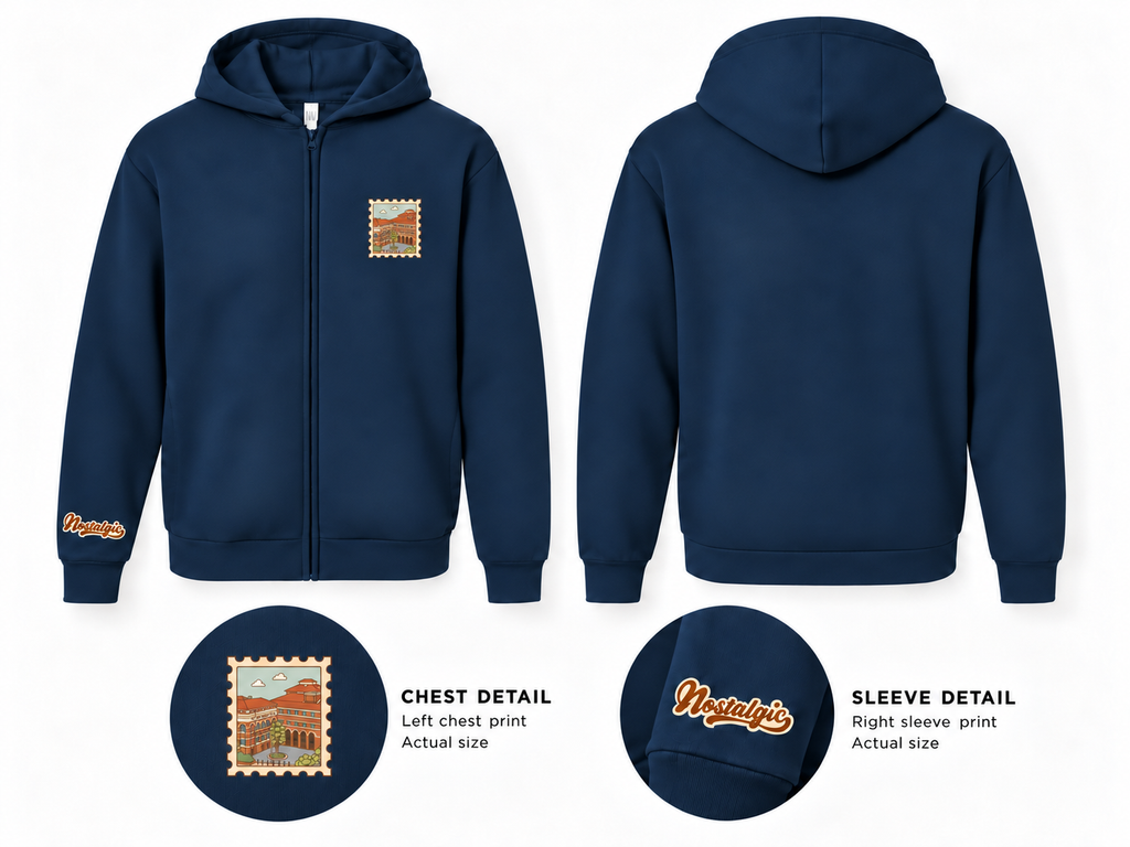Swan Brewery Unisex Full-Zip Hoodie