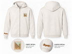 Wave Rock Unisex Full-Zip Hoodie