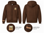Wave Rock Unisex Full-Zip Hoodie