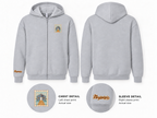 Blue Boat House Unisex Full-Zip Hoodie