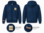 The Indiana Teahouse Unisex Full-Zip Hoodie