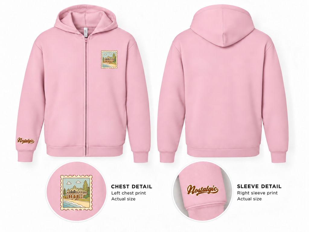 The Indiana Teahouse Unisex Full-Zip Hoodie