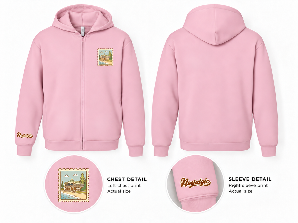 The Indiana Teahouse Unisex Full-Zip Hoodie