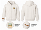 The Indiana Teahouse Unisex Full-Zip Hoodie