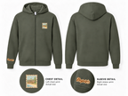 The Indiana Teahouse Unisex Full-Zip Hoodie