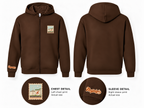 Dingo Flour Mill Unisex Full-Zip Hoodie