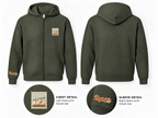 Dingo Flour Mill Unisex Full-Zip Hoodie