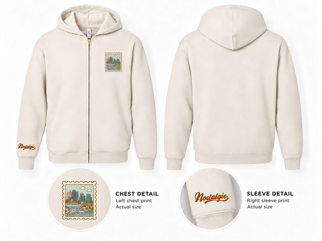 Elizabeth Quay Unisex Full-Zip Hoodie
