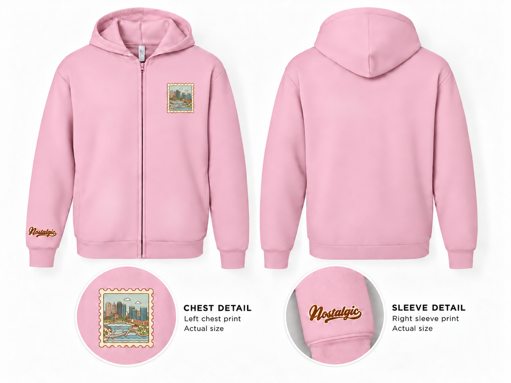 Elizabeth Quay Unisex Full-Zip Hoodie