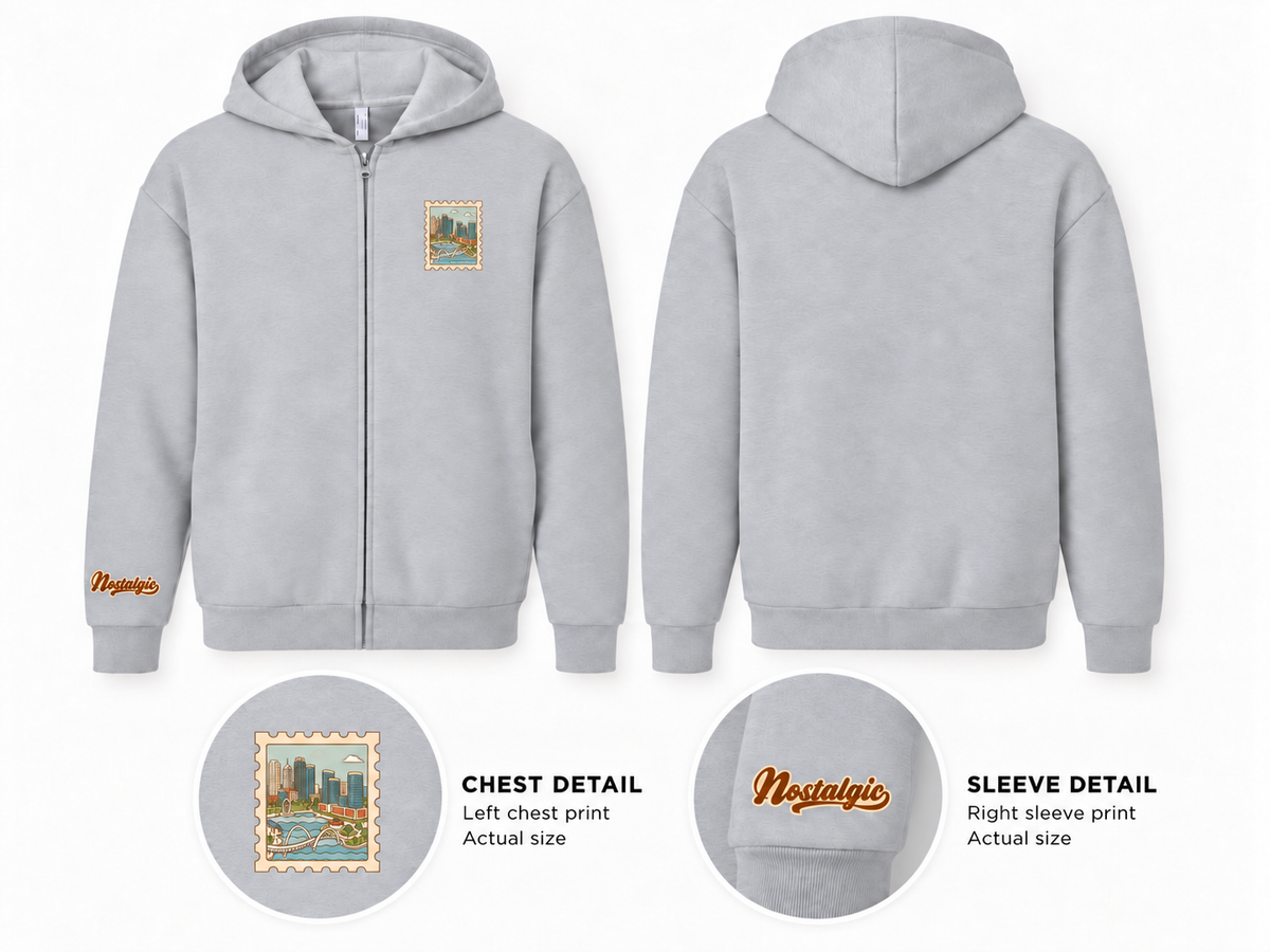 Elizabeth Quay Unisex Full-Zip Hoodie