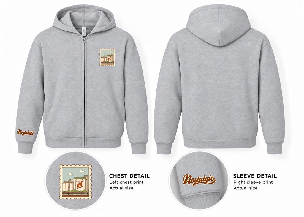 Fremantle Port Unisex Full-Zip Hoodie