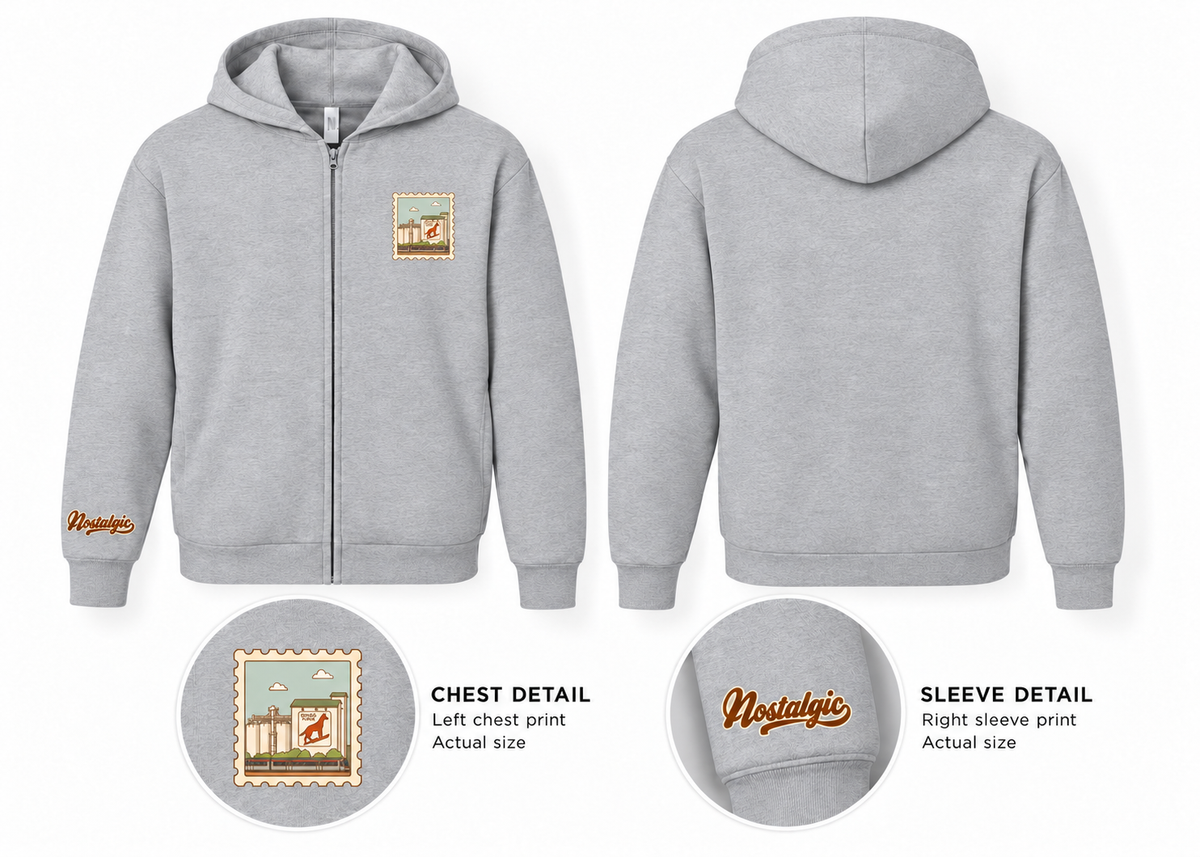 Fremantle Port Unisex Full-Zip Hoodie