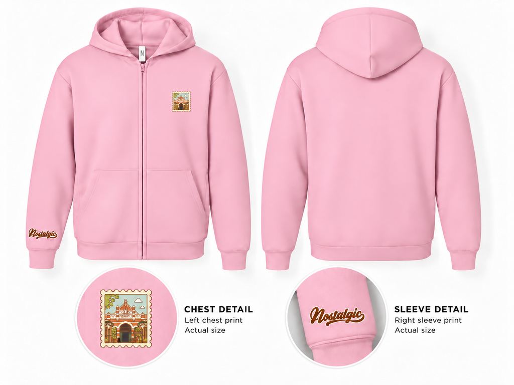 Fremantle Markets Unisex Full-Zip Hoodie