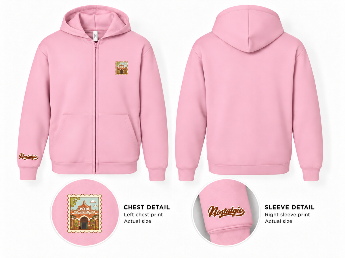 Fremantle Markets Unisex Full-Zip Hoodie