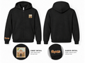 Fremantle Markets Unisex Full-Zip Hoodie