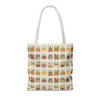 WA Stamp Pattern Tote Bag