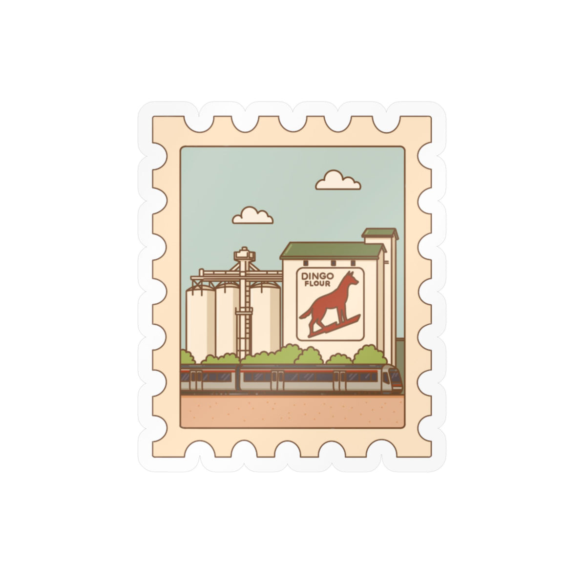 Dingo Flour Mill Sticker