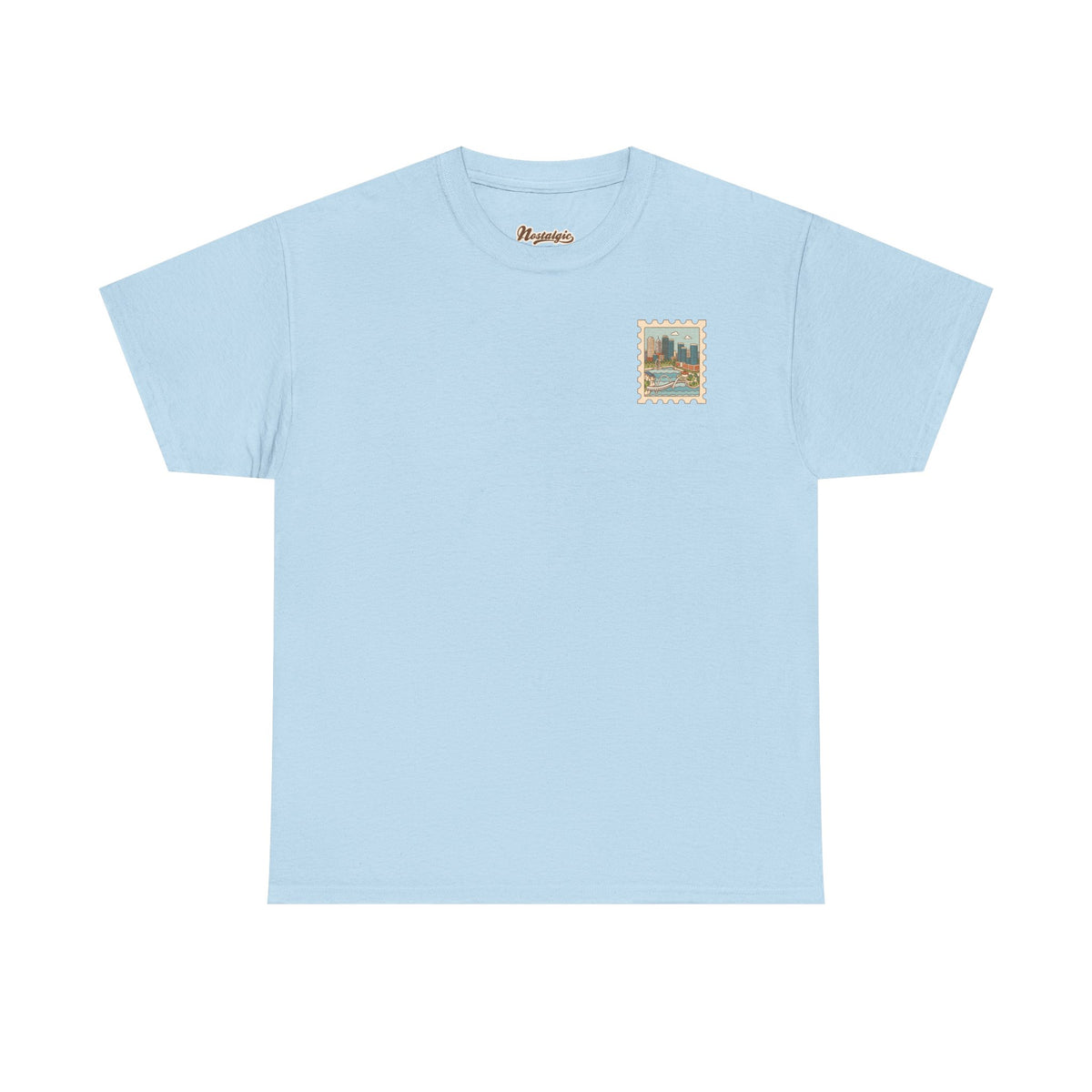 Elizabeth Quay 100 % Cotton Shirt Unisex